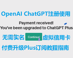 chatgpt订阅怎么付费ChatGPT Plus订阅可能遇到的问题及解决办法